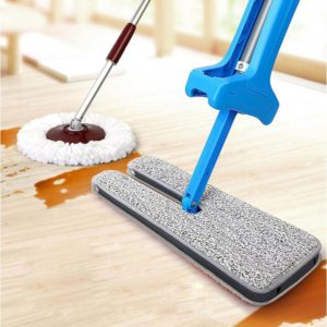 Self Wringing Mop Flexible Adjustable Double Sided Lazy Mop