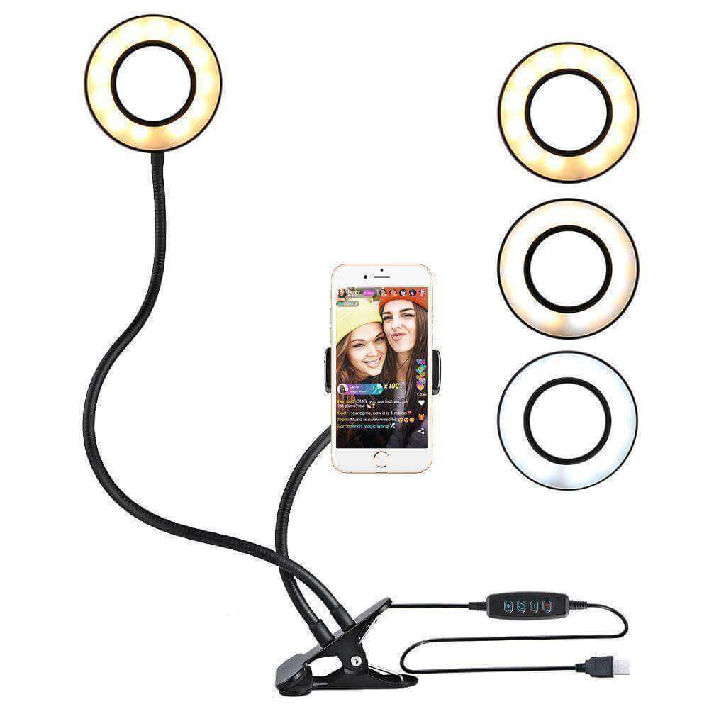 Selfie Ring Light Phone Holder