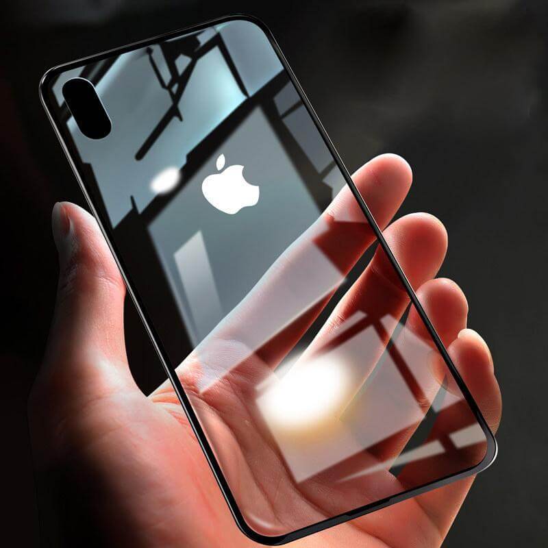 Set Your Iphone Face Down With Invisible Glass Case