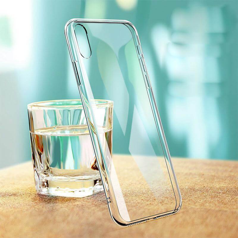 Set Your Iphone Face Down With Invisible Glass Case