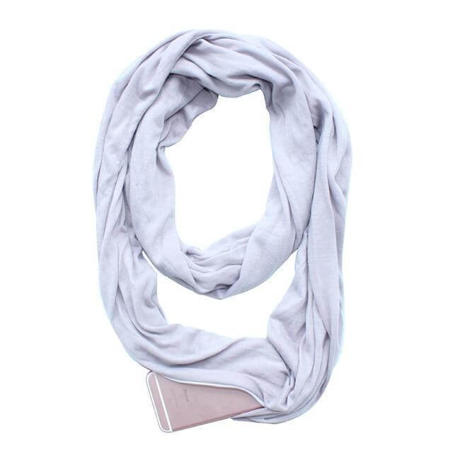 Sholdit Shimmer Convertible Infinity Scarf With Pocket