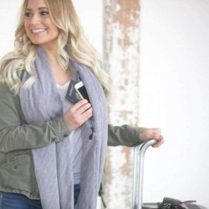 Sholdit Shimmer Convertible Infinity Scarf With Pocket