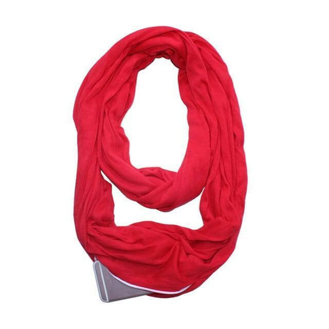 Sholdit Shimmer Convertible Infinity Scarf With Pocket