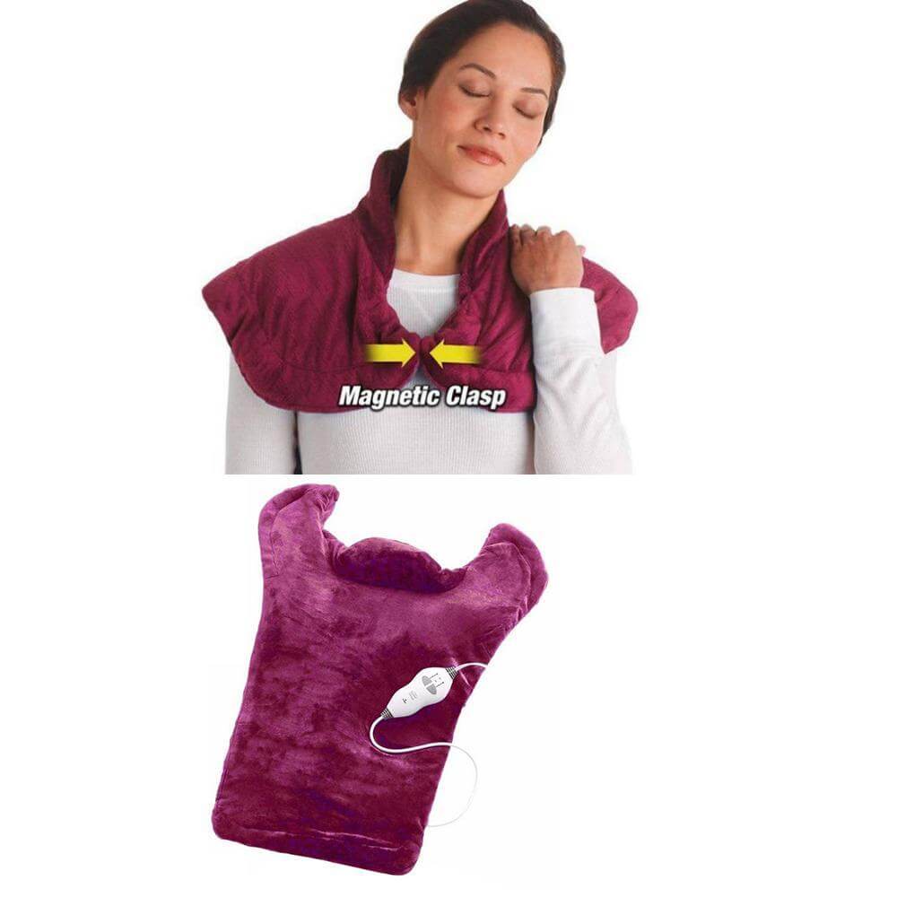 Shoulder Neck Heating Pad Back Pain Relief Heated Neck Wrap