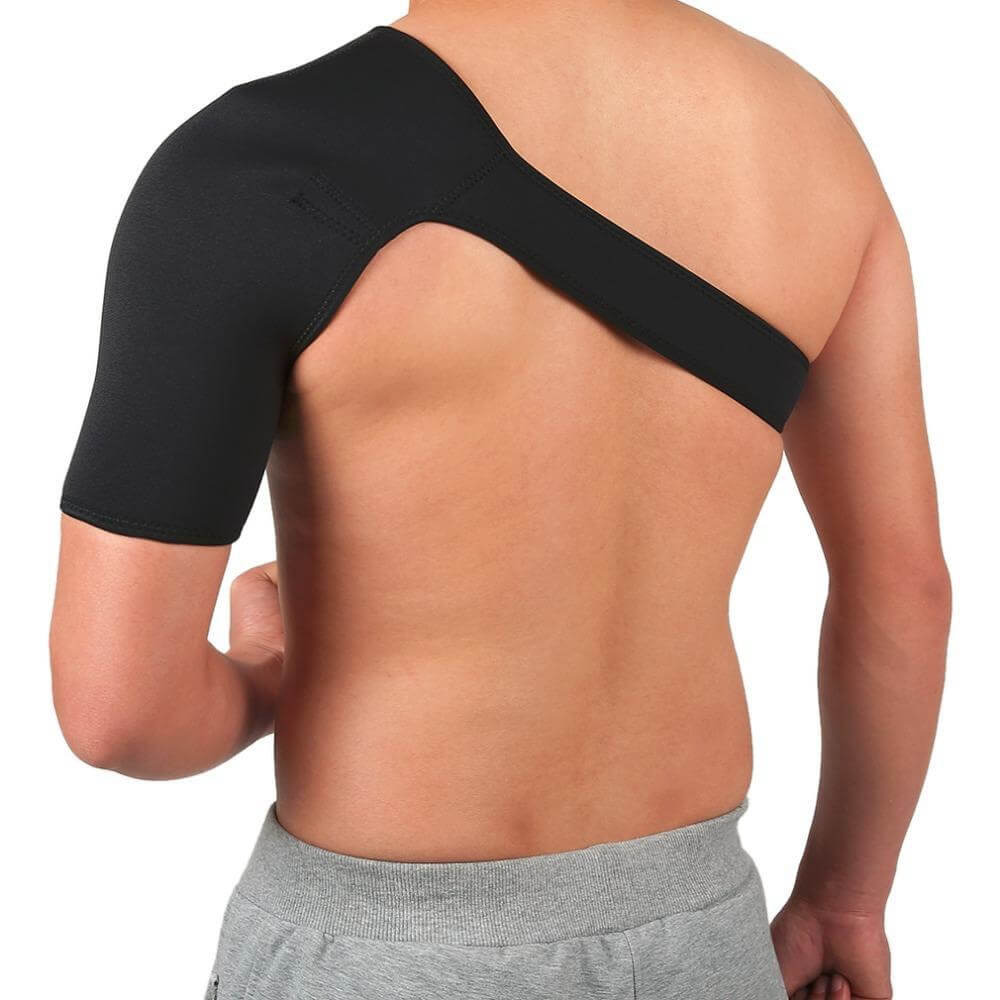 Shoulder Support Brace Adjustable Strap Single Shoulder Pain Injury