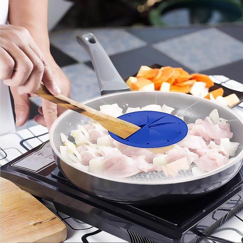 Silicone Bowl Lids Splash Guard For Whisks 1Pc New Convenient Kitchen Accessories Egg Bowl Cooking Tools Screen Cover Baking