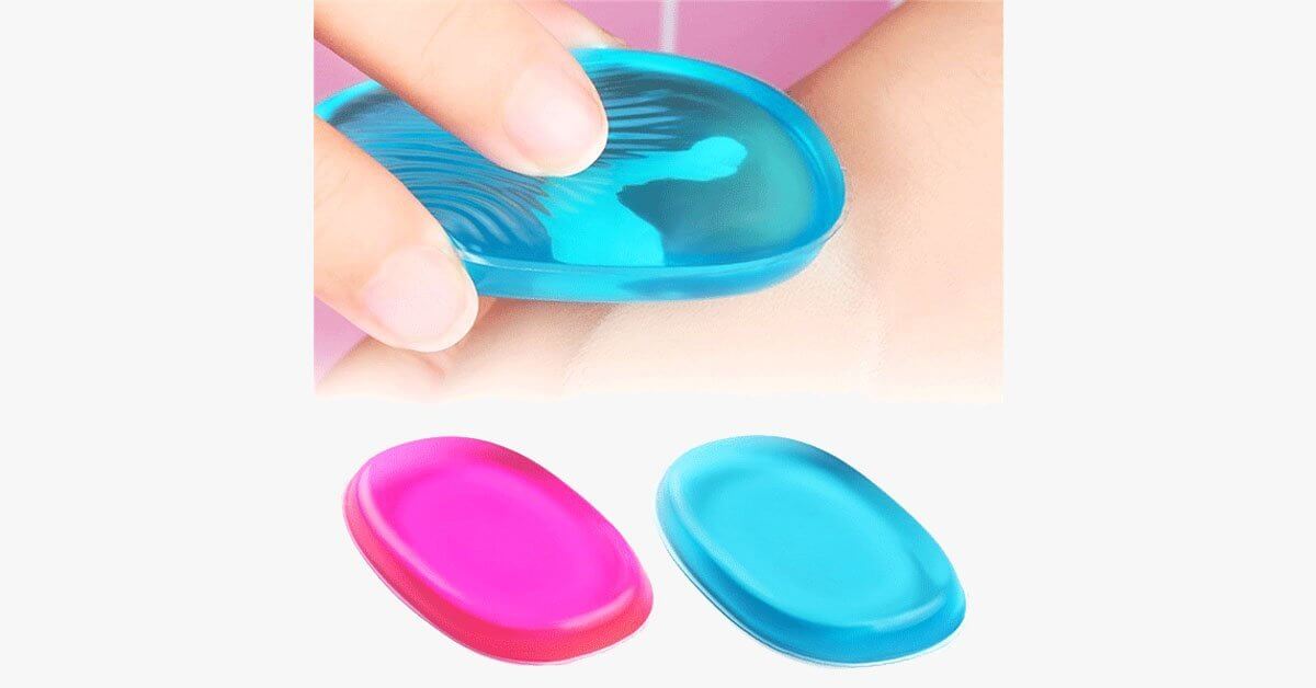 Silicone Makeup Applicator Set Of 3 Blends Makeup Easily Without Soaking Up The Product