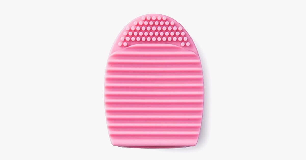 Silicone Makeup Brush Cleaner Deeply Cleanses Your Makeup Brushes Without Damaging Them