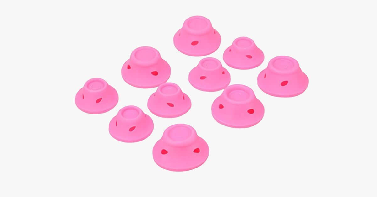 Silicone No Heat Curlers