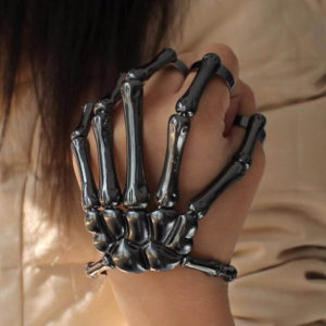 Skeleton Hand Bracelet Hand Ring Skeleton Hand Jewelry