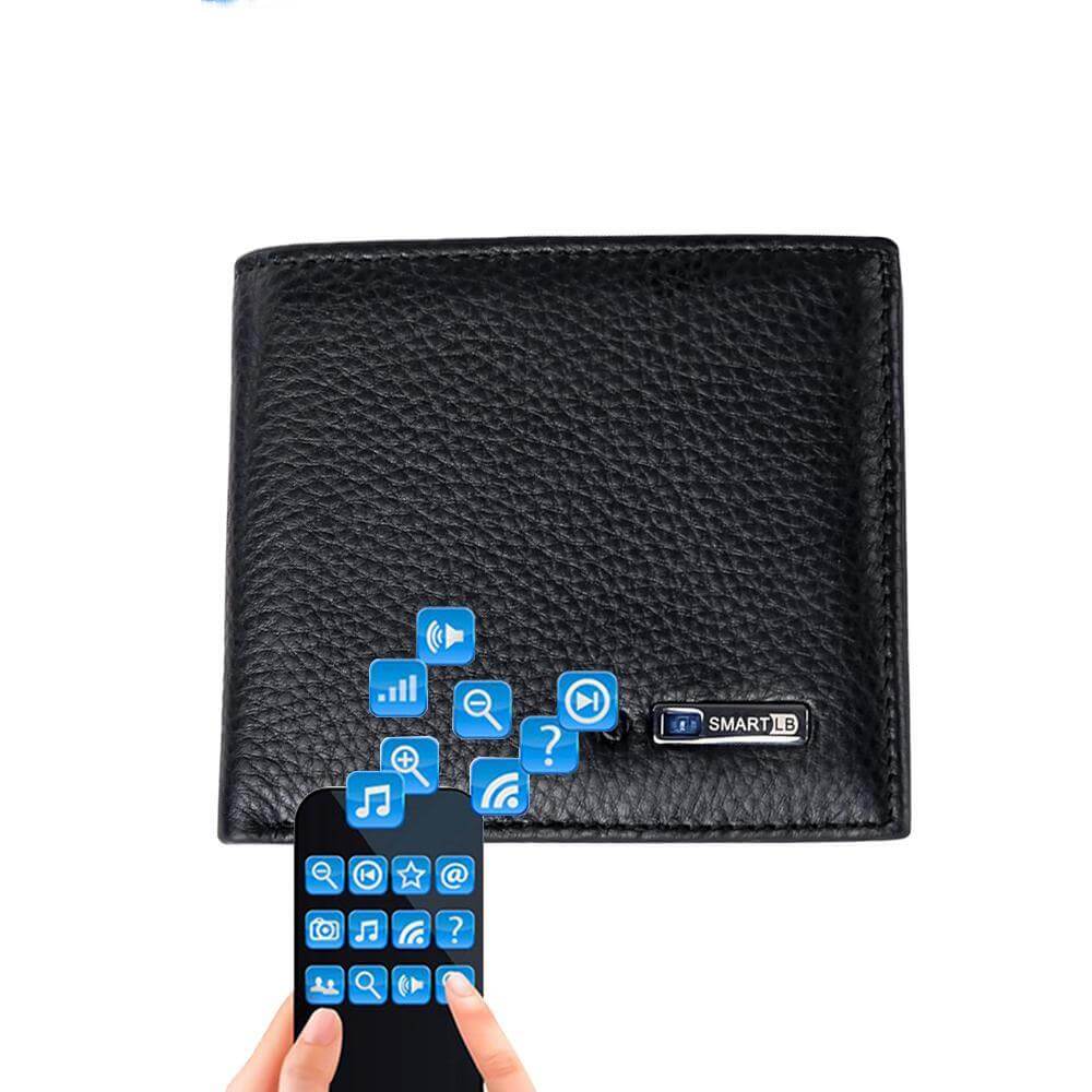 Smart Wallet Anti Theft Bluetooth Anti Lost Leather Wallet