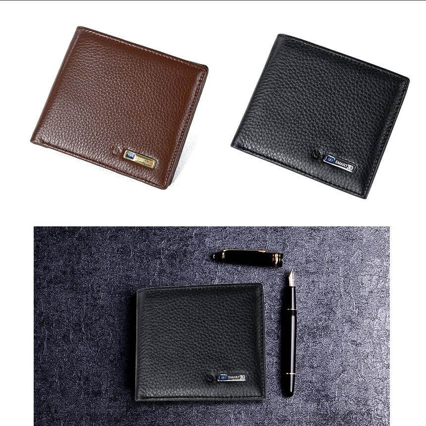 Smart Wallet Anti Theft Bluetooth Anti Lost Leather Wallet