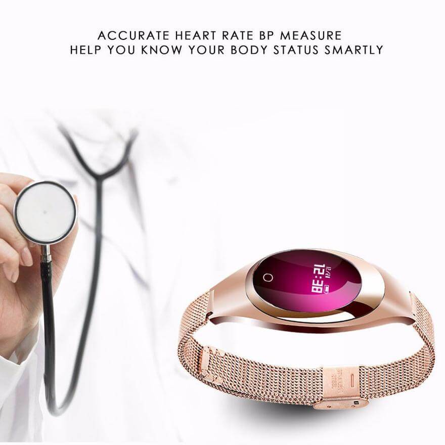 Smart Watch Women Fitness Bracelet Blood Pressure Watch
