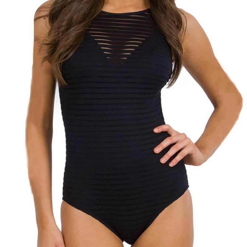 Smile Fish Hollow Out Sexy Bodysuits 2018