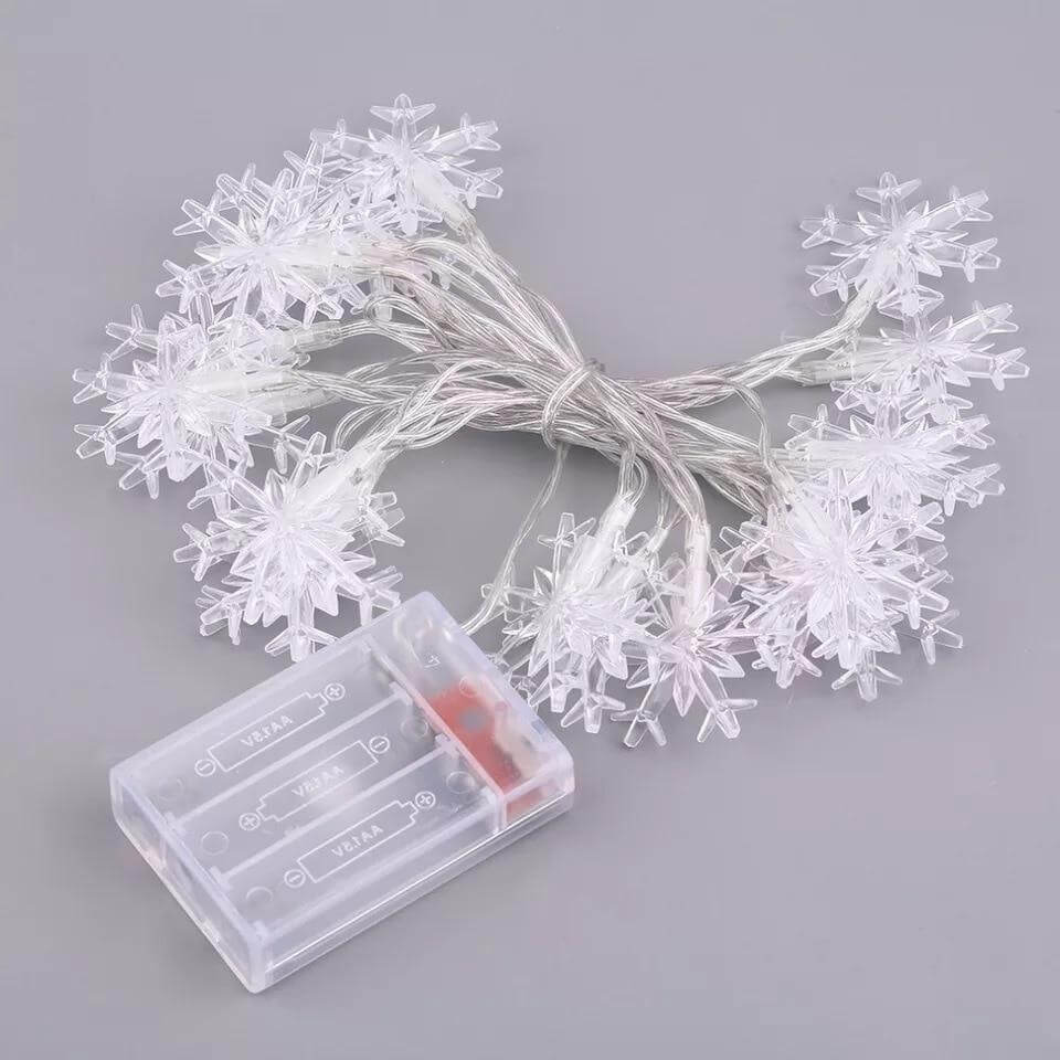 Snowflake Lights Led Hanging Light Up Snowflake Christmas Lights