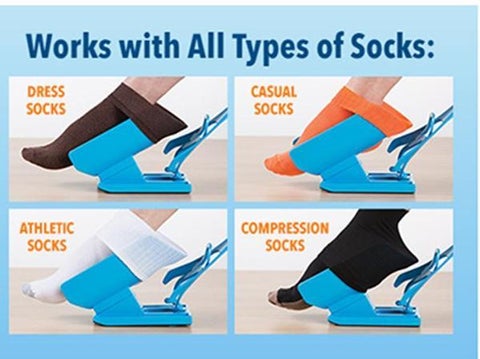 Sock Slider-Sock Aid Device