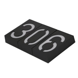 Solar Address Sign Light Solar Powered House Numbers