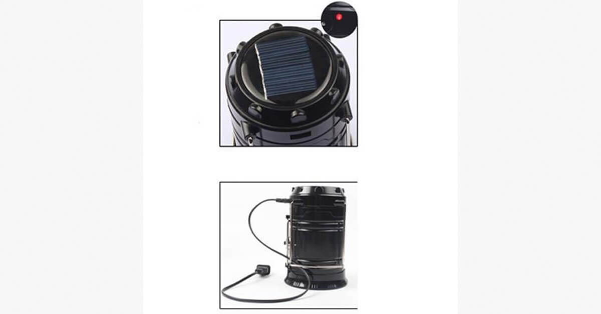 Solar Camping Light With Portable Charger Camping Made Fun And Safe