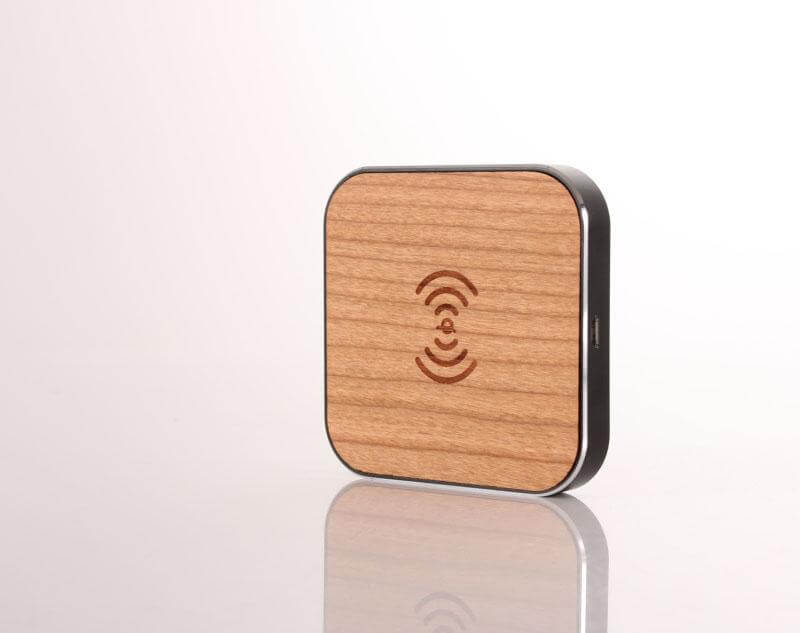 Solid Wood Wireless Charging Pad That Looks Good In Any Space