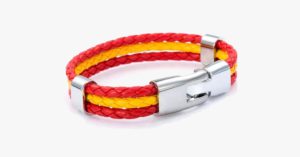 Spain Flag Bracelet