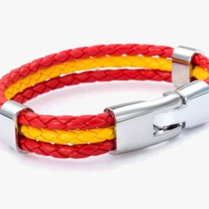 Spain Flag Bracelet