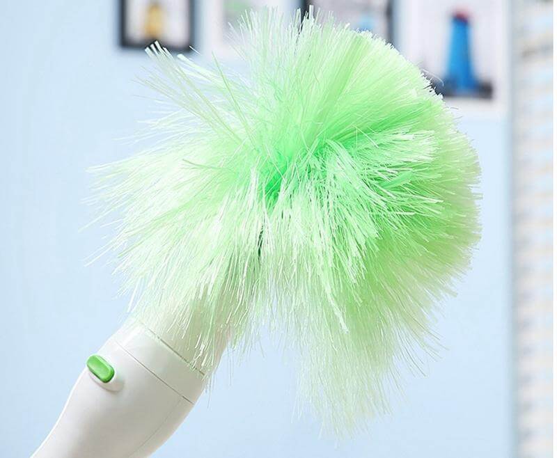 Spin Duster Electric Handhled Dust Brush Feather Duster Cleaner