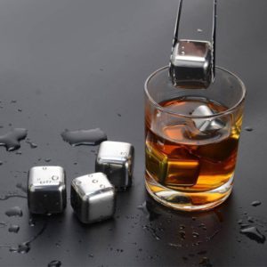 Stainless Steel Ice Cubes Reusable Chilling Stones