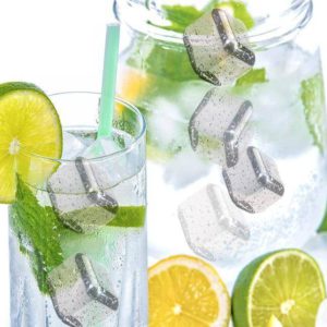 Stainless Steel Ice Cubes Reusable Chilling Stones