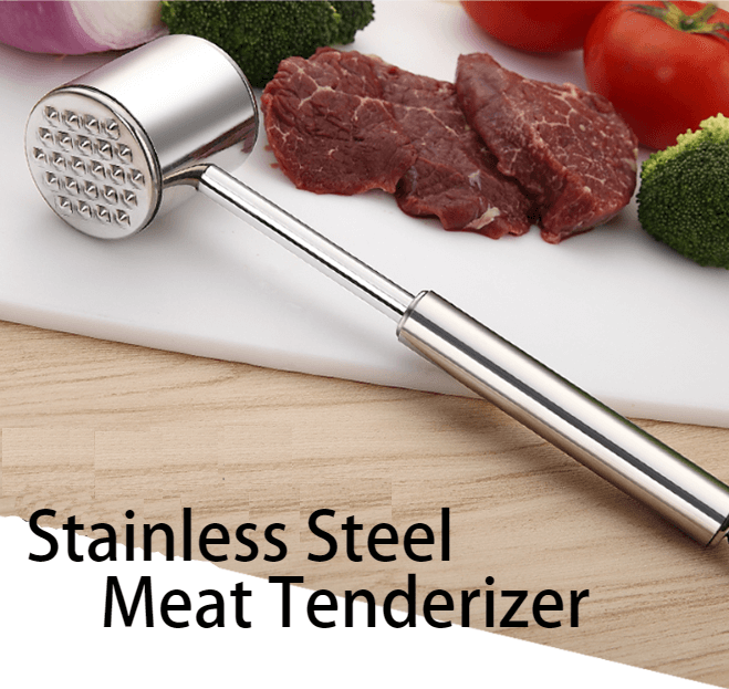 Stainless Steel Meat Tenderizer For Tenderizing Steak Chicken Lamb
