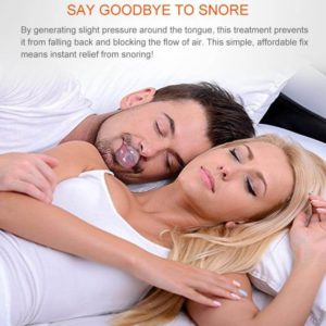 Stop Snoring 2Pcs Mouthpiece Guard Anti Snore Stopper Tongue Retaining