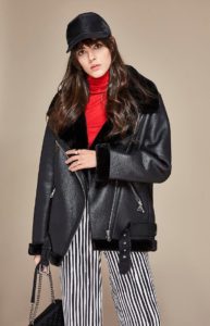 Street Fashion Womens Pu Leather Jacket