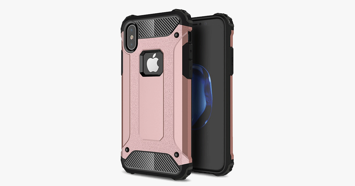Strong Hybrid Tough Shockproof Armor Phone Back Case For Iphone X