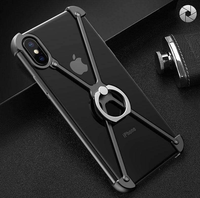 Super Cool X Shaped Case That Retains The Original Luxurious Look Of Iphone