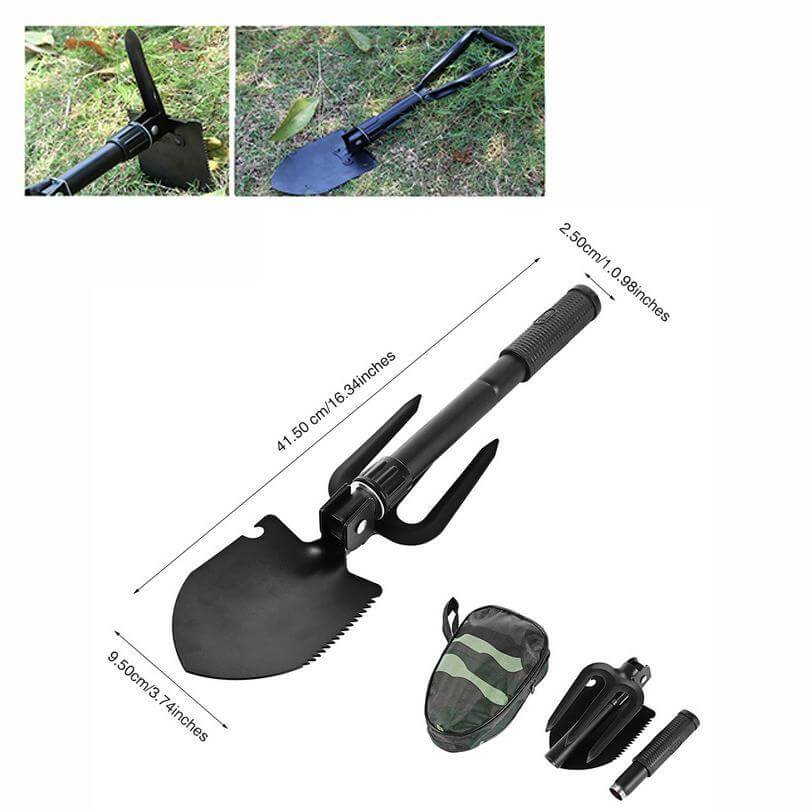 Survival Shovel Tactical Shovel Portable Folding Camping Shovel