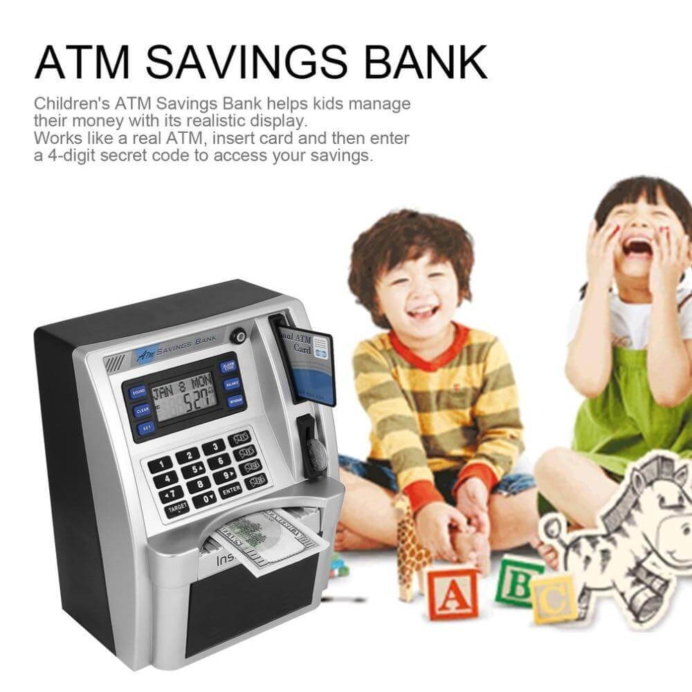 Talking Atm Savings Bank For Kids