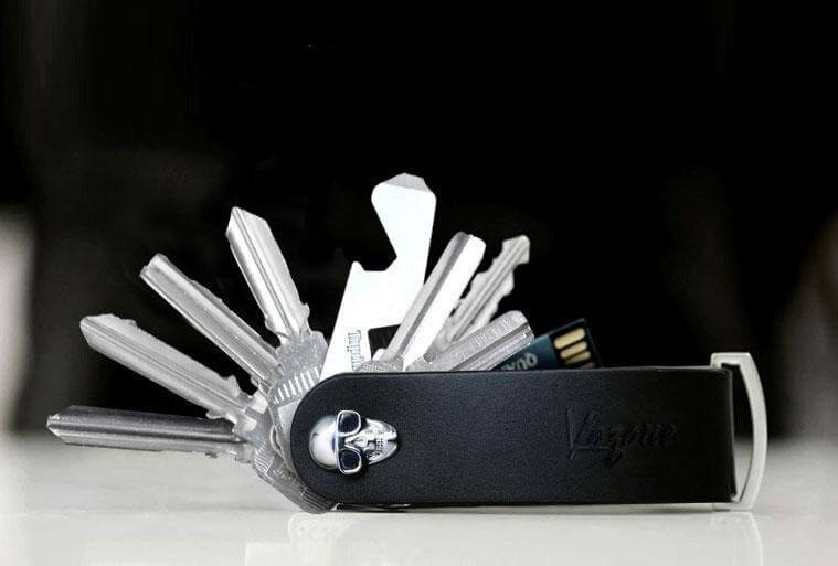 Tame Your Wild Keys With Genuine Leather Key Organizer That Hides Usb Drive Multi Opener