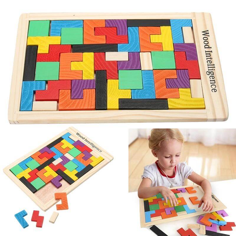 Tetris Brain Teaser Puzzle For Kids