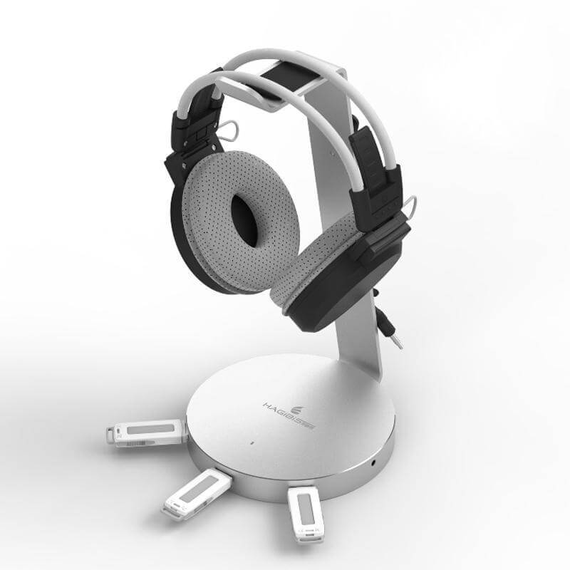 The Amazing 3 Port Usb3 0 Hub With Headphone Stand