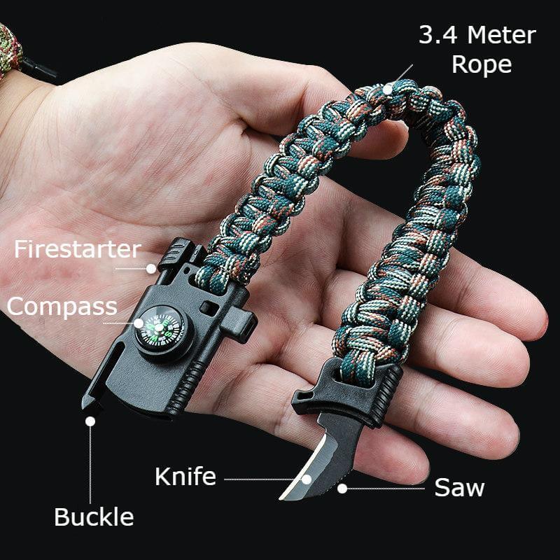 The Coolest Outdoor Survival Bracelet