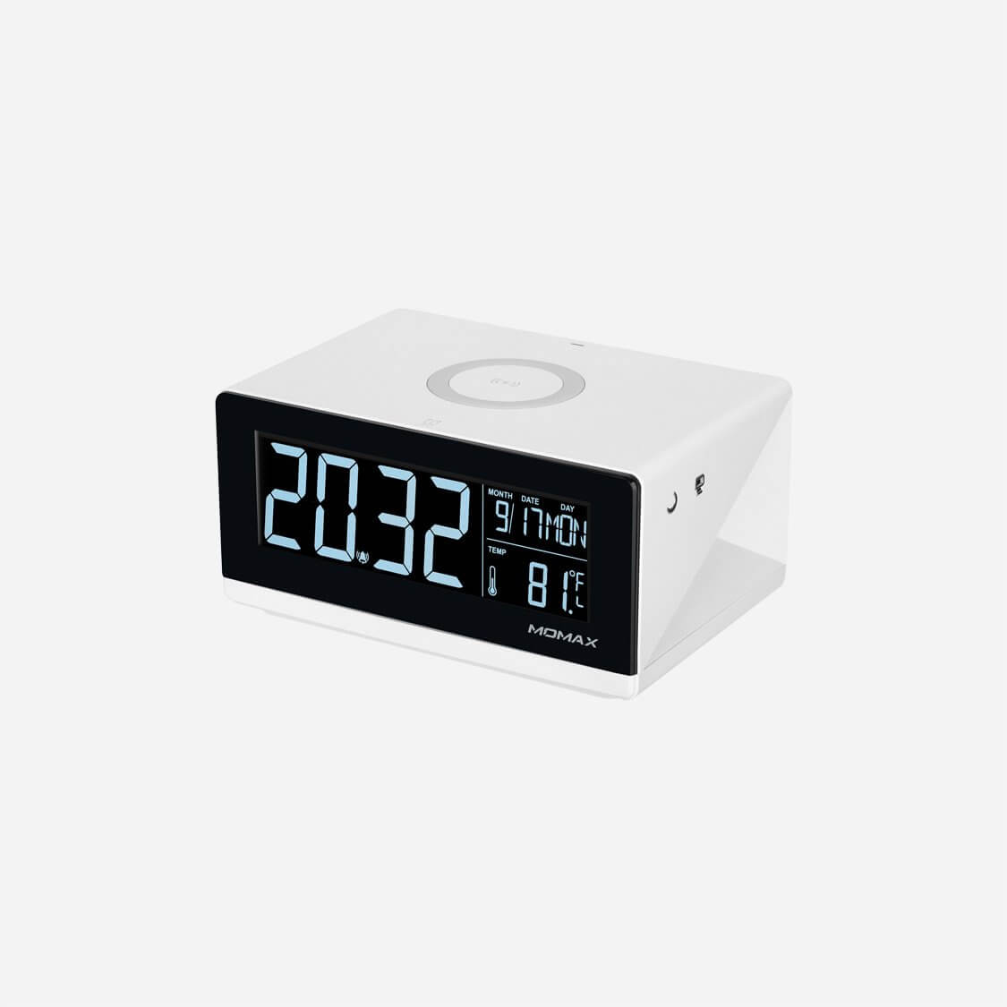 The Great Get Together Wireless Charger Alarm Clock Bedside Lamp