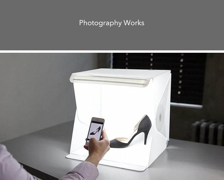 The Most Affordable Portable Foldable Led Lightbox Studio
