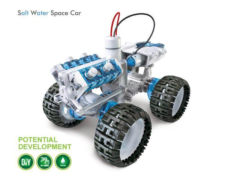 The Most Amazing Salt Water Powered Space Car