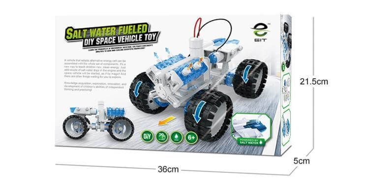 The Most Amazing Salt Water Powered Space Car