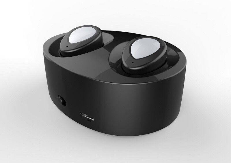 The Real Dual Channel Stereo In Ear Wireless Earbuds With Charging Case