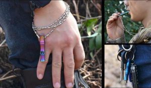 The World S Loudest Stainless Steel Survival Whistle Inspired By Bamboo
