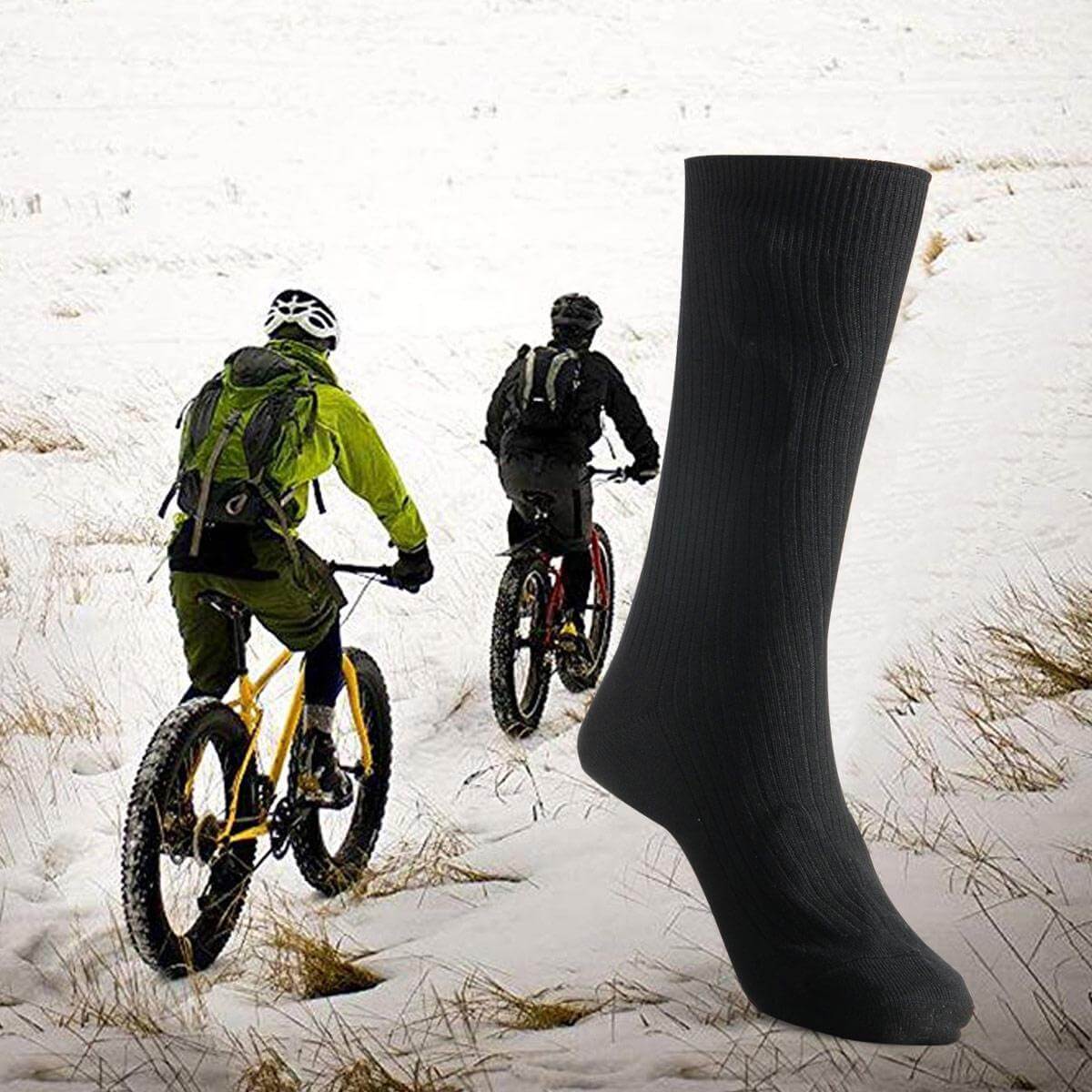 Thermal Cotton Heated Socks Sport Ski Socks Winter Foot Warmer Electric Warming Sock Battery Power Men Women High Quality