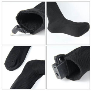 Thermal Cotton Heated Socks Sport Ski Socks Winter Foot Warmer Electric Warming Sock Battery Power Men Women High Quality