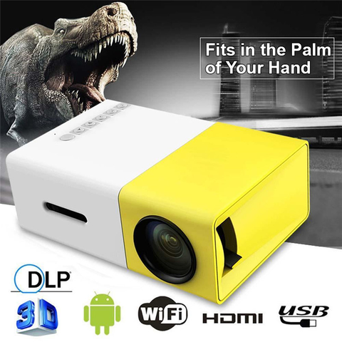 Tiniest HD Projector - HDMI Portable Mini Projector (Fits In The Palm Of Your Hand)