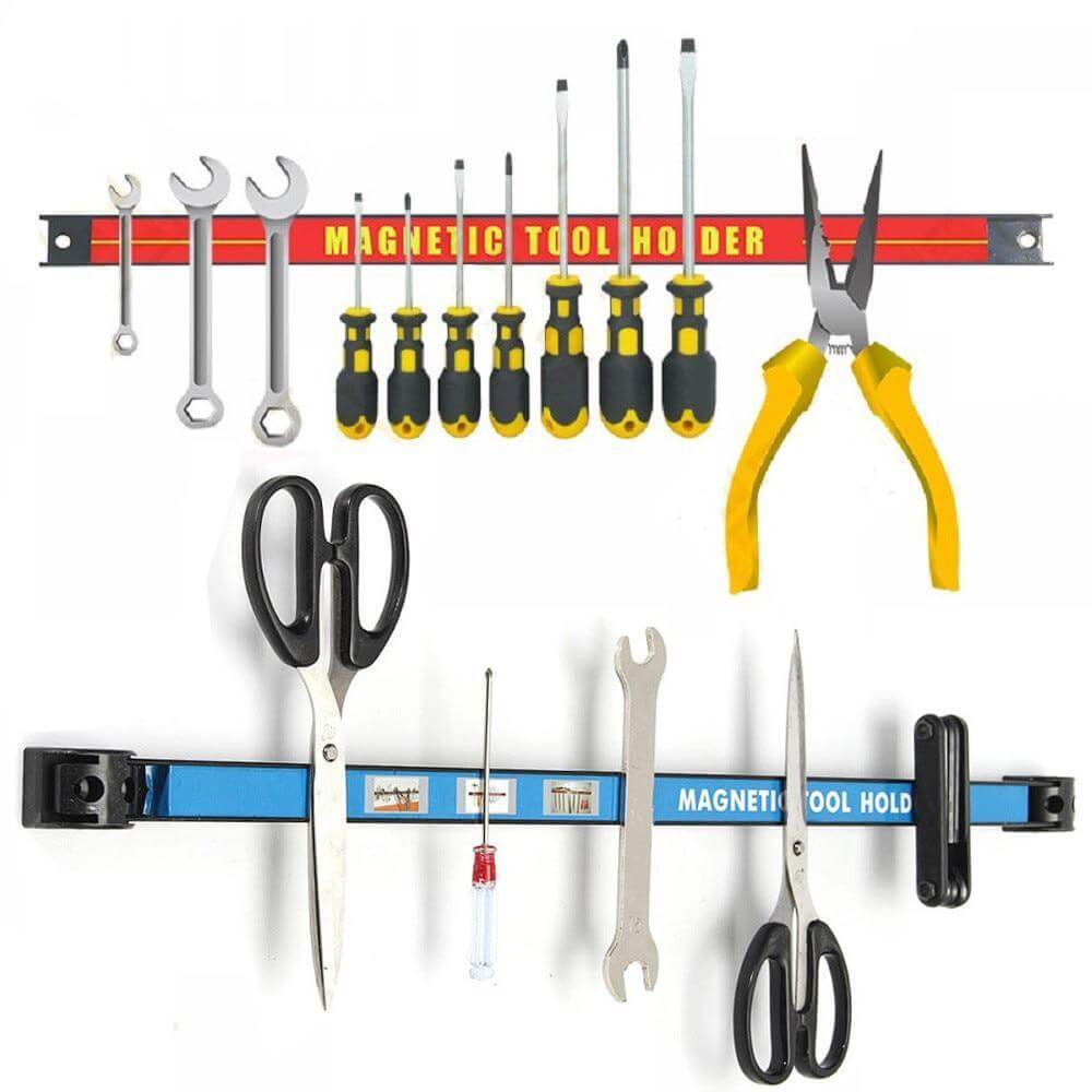 Tool Organizer Magnetic Tool Holder Bar Strip Storage Garage Workshop