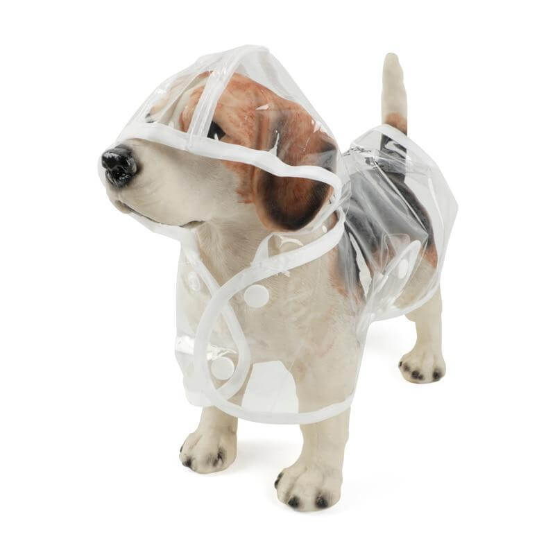 Transparent Dog Raincoat With Hood
